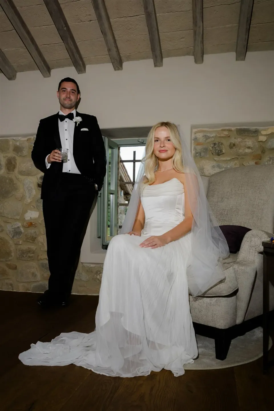 Elopement in Tuscany by the Elopement Collective at Vocabolo Moscatelli photographed by House of Love, featuring Josh Withers wedding celebrant.
