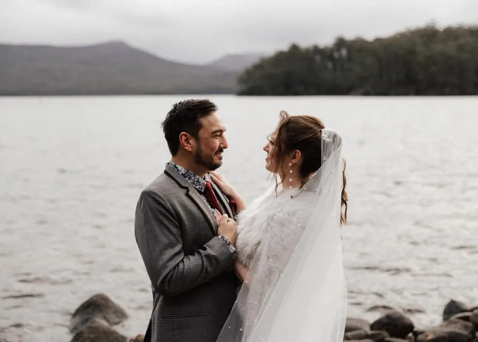 Pumphouse Point for Sarah and Jono's Tasmanian Elopement — photograph 41