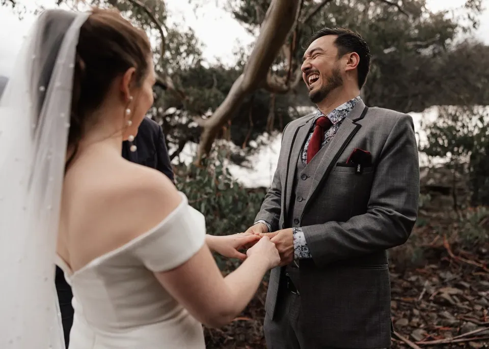Pumphouse Point for Sarah and Jono's Tasmanian Elopement — photograph 27