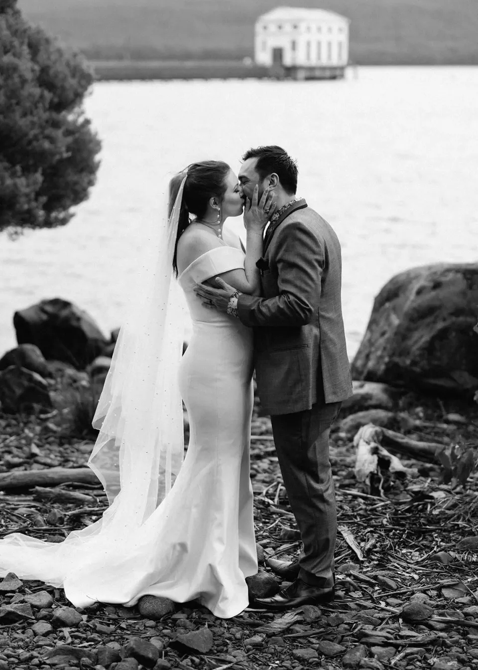 Pumphouse Point for Sarah and Jono's Tasmanian Elopement — photograph 29