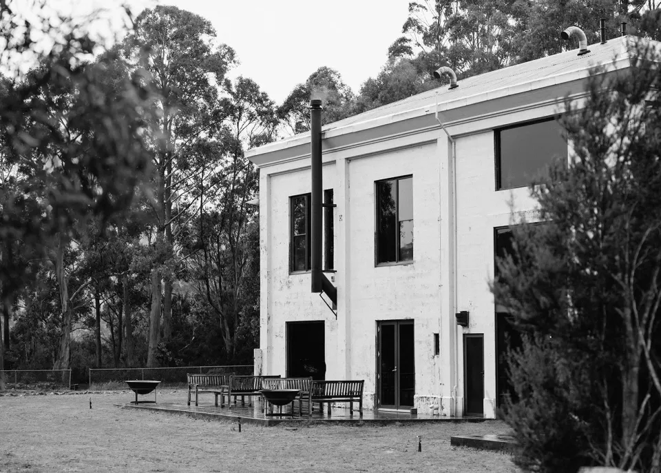 Pumphouse Point for Sarah and Jono's Tasmanian Elopement — photograph 17