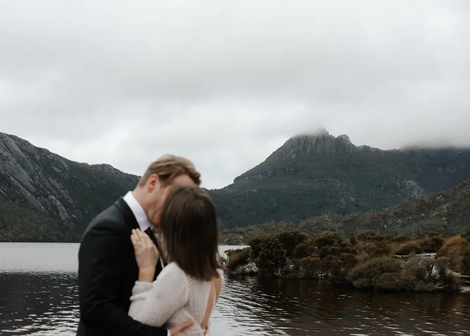Cradle Mountain elopement with The Elopement Collective and Bulb Creative