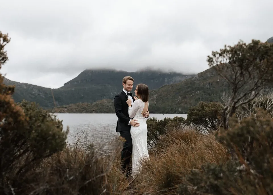Cradle Mountain elopement with The Elopement Collective and Bulb Creative