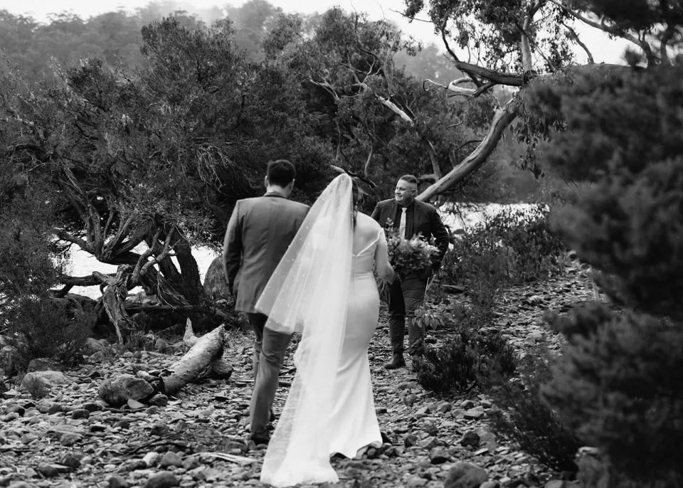 Pumphouse Point for Sarah and Jono's Tasmanian Elopement — photograph 20