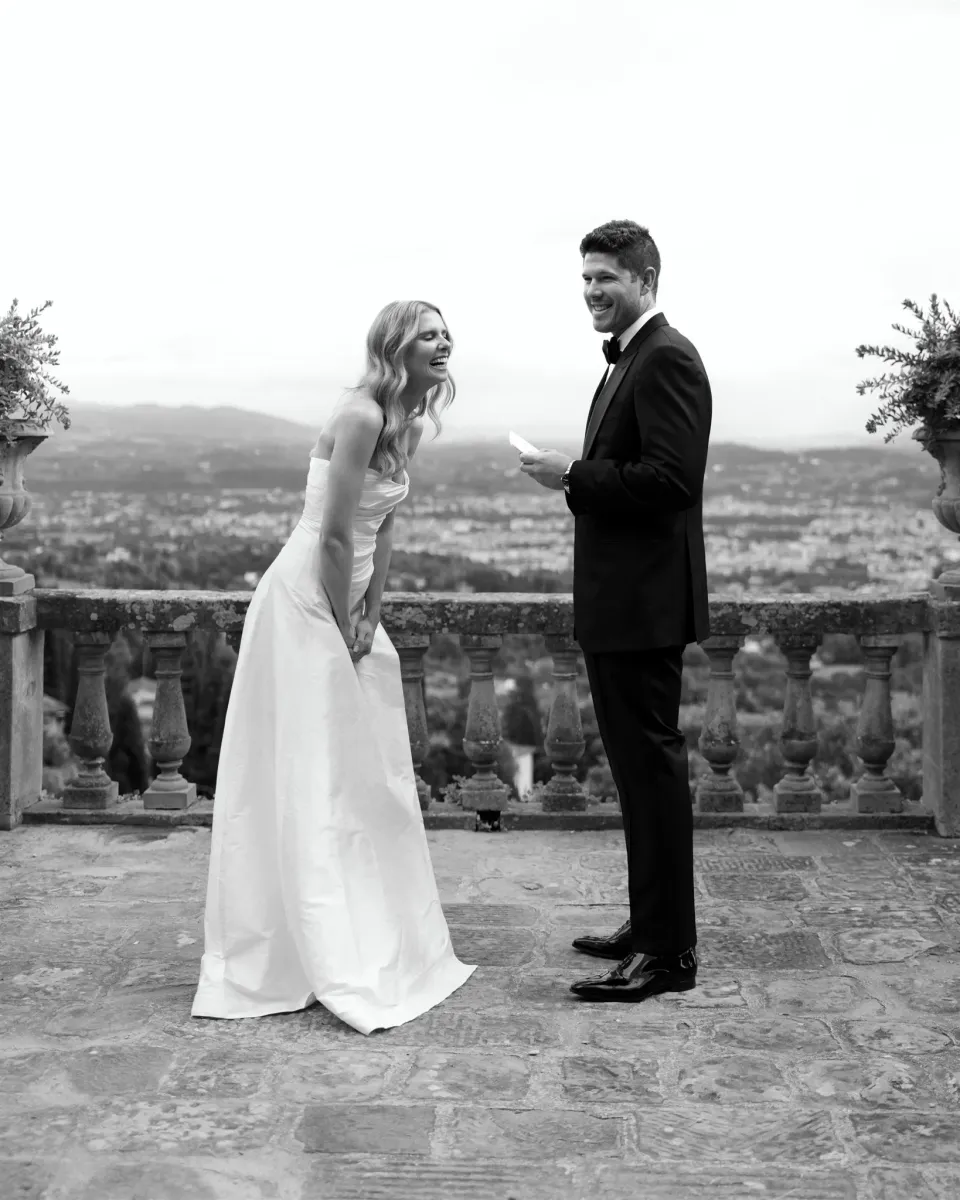 Florence, Tuscany, Italy, elopement with The Elopement Collective and House of Lucie plus celebrant Josh Withers