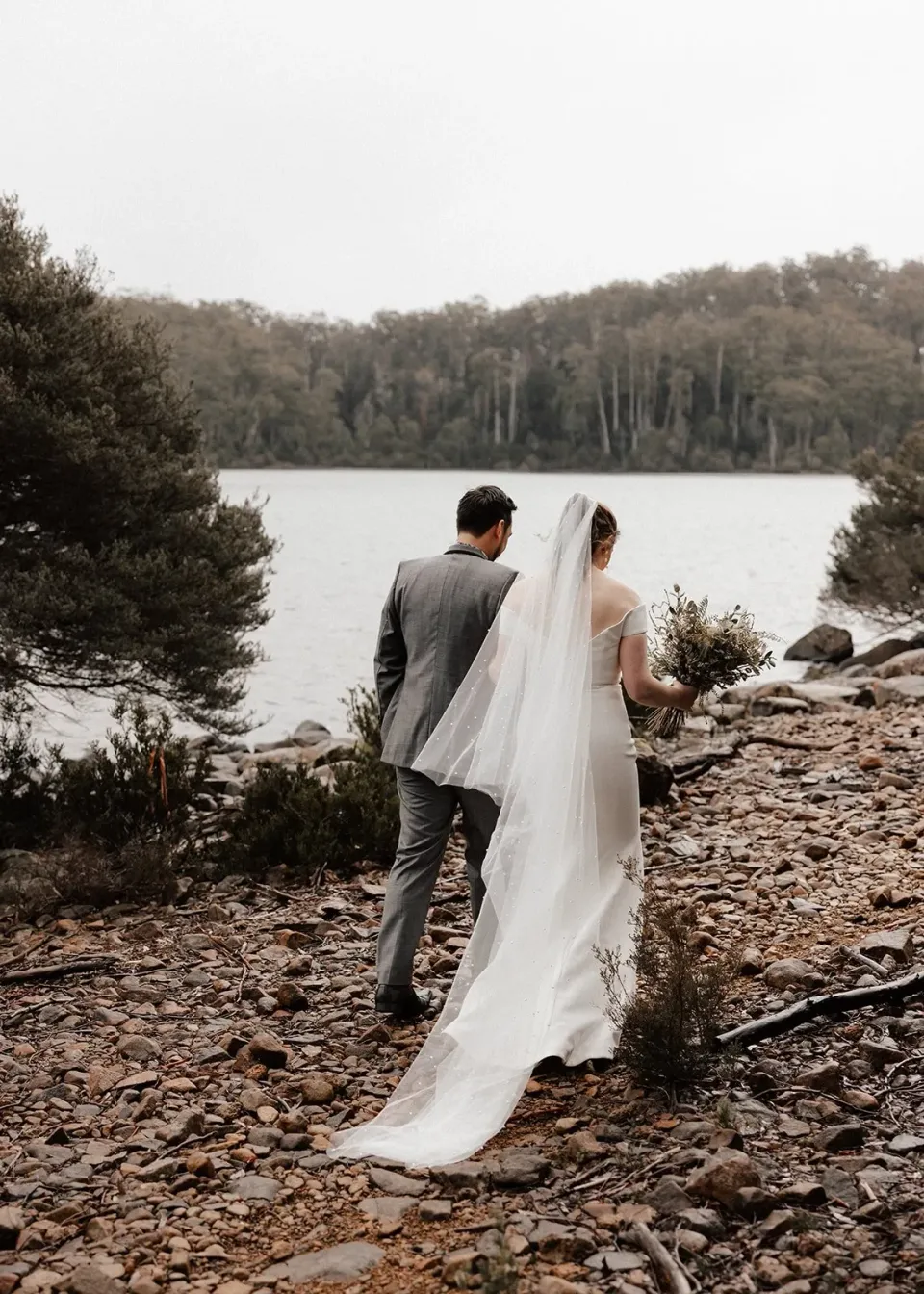 Pumphouse Point for Sarah and Jono's Tasmanian Elopement — photograph 19