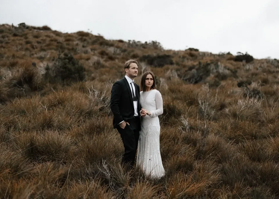 Cradle Mountain elopement with The Elopement Collective and Bulb Creative