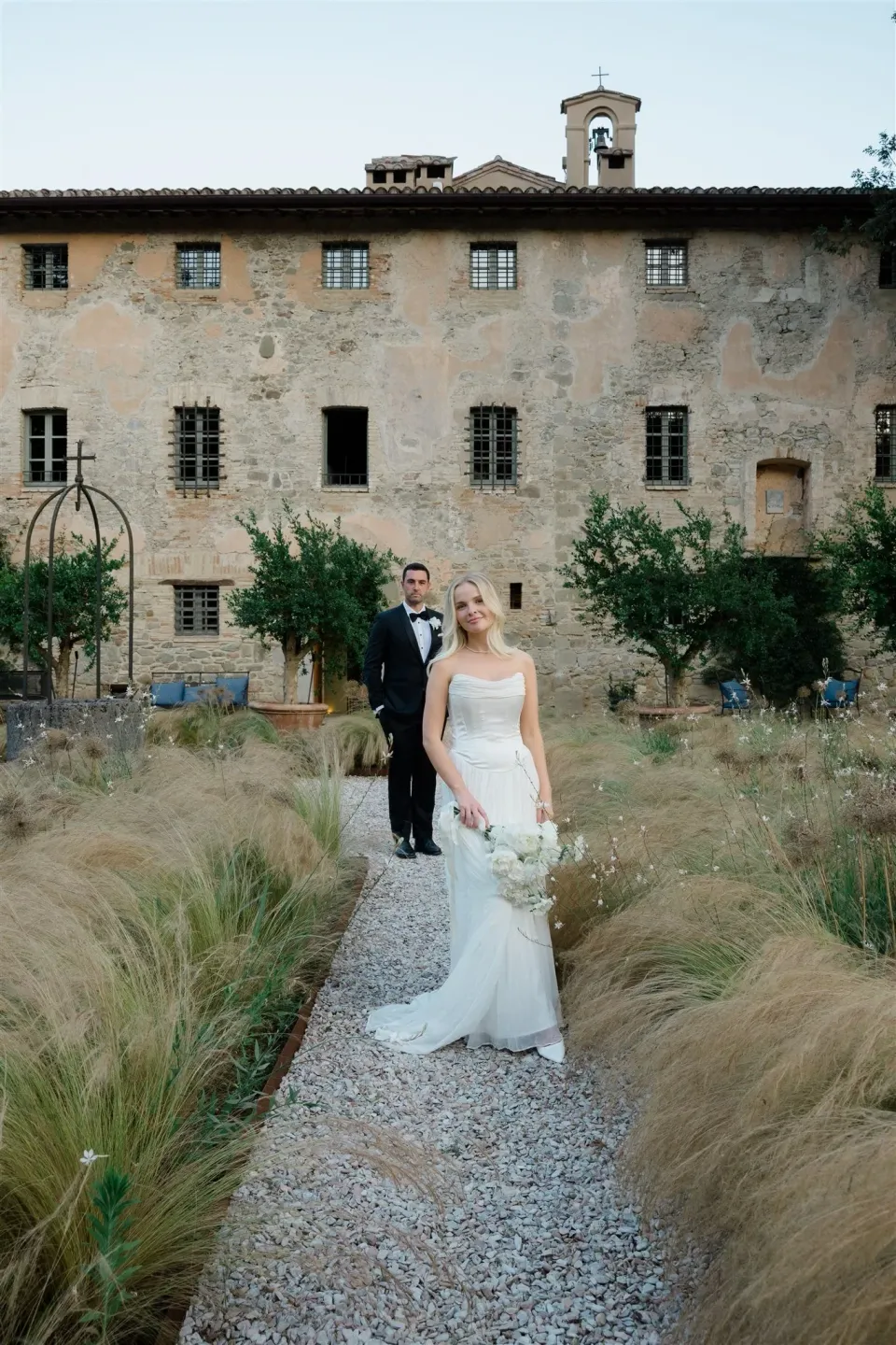 Elopement in Tuscany by the Elopement Collective at Vocabolo Moscatelli photographed by House of Love, featuring Josh Withers wedding celebrant.