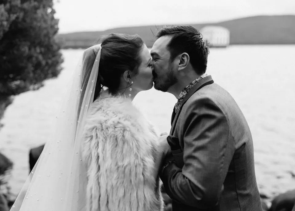 Pumphouse Point for Sarah and Jono's Tasmanian Elopement — photograph 34