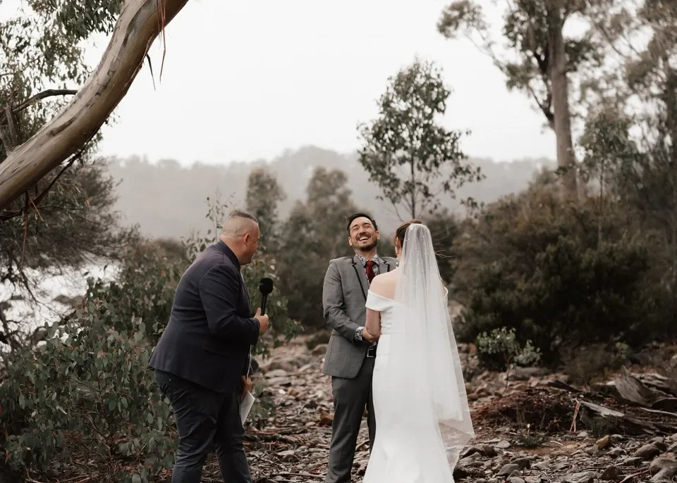 Pumphouse Point for Sarah and Jono's Tasmanian Elopement — photograph 21