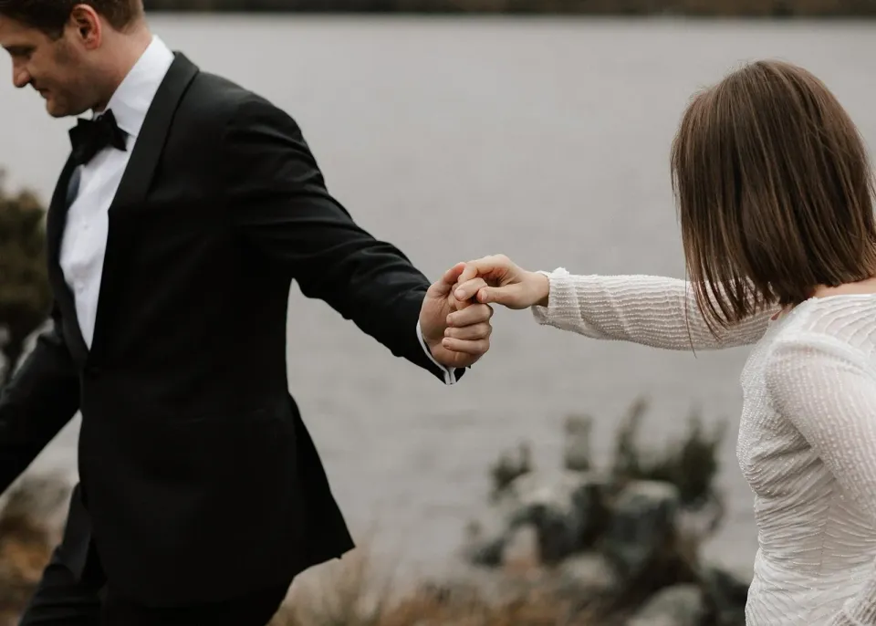 April and Josh in Cradle Mountain — photograph 14