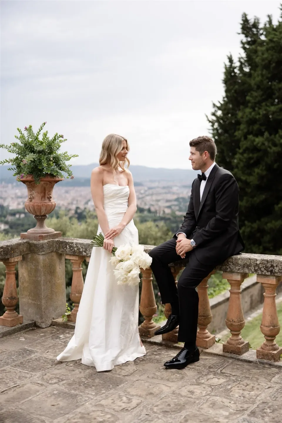 Florence, Tuscany, Italy, elopement with The Elopement Collective and House of Lucie plus celebrant Josh Withers