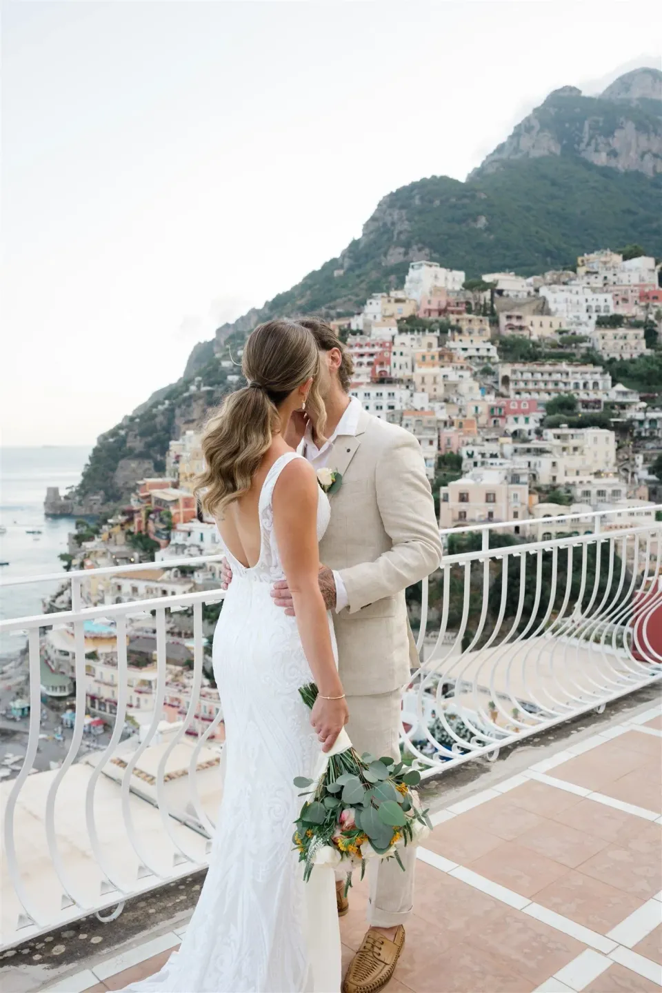 Positano elopement portrait photos by House of Love