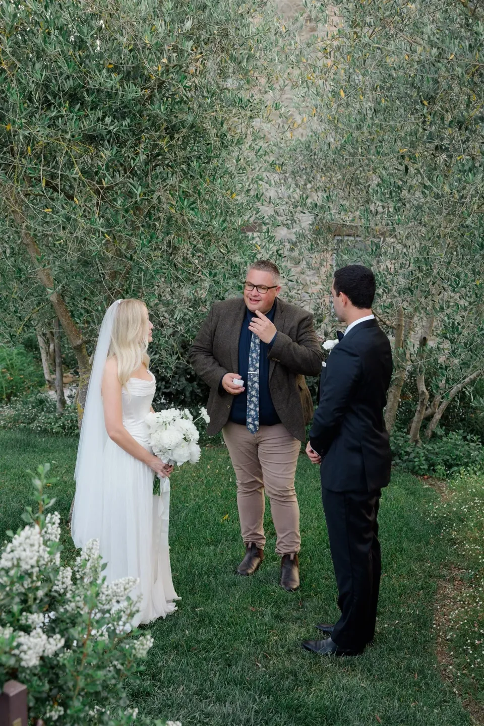 Elopement in Tuscany by the Elopement Collective at Vocabolo Moscatelli photographed by House of Love, featuring Josh Withers wedding celebrant.