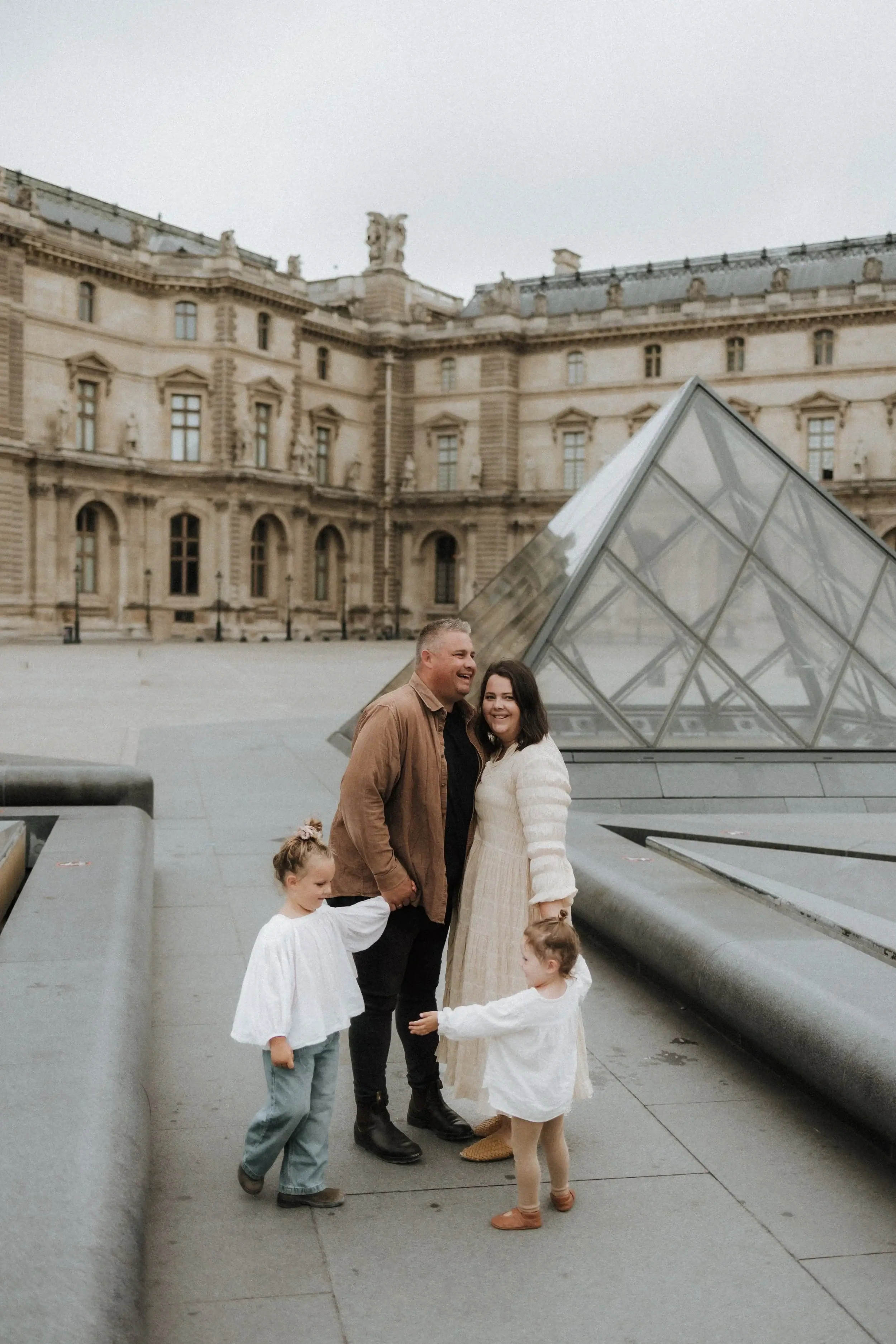 The Withers family - your EC peeps - in Paris